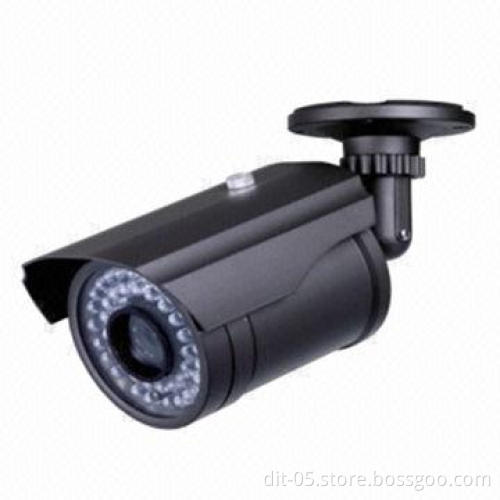 Outdoor Camera with IP66 Weather-proof, 1/3-inch Sony, 550/600/700TVL Resolution, 12/16mm Lens